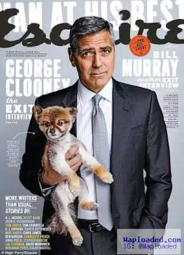 Photos: George Clooney covers Esquire Magazine